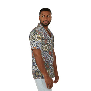 Vibrant Hawaiian Camp Shirt - Tropical Energy - Dipaliz - Shirts - Xs