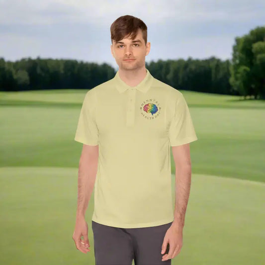 Boost your Game: Men’s Sport Polo for Mental Health Day - T-shirt