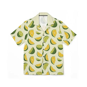 Button Shirt - Tropical Citrus Camp - Summer Vacation Style - Dipaliz