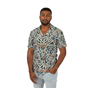 Men’s Tropical Floral Camp Shirt for Sunny Adventures - Dipaliz - Xs - Shirts