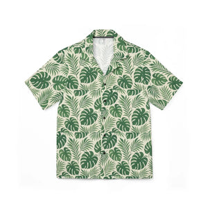 Lush Tropical Hawaiian Camp Shirt - Summer Style - Dipaliz - Shirts - Xs