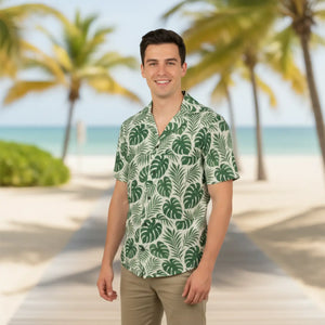Lush Tropical Hawaiian Camp Shirt - Summer Style - Dipaliz - Shirts - Xs