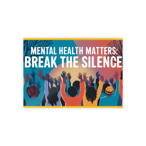 Mental Health Gloss – 185 Gsm High-gloss Poster - Dipaliz - Posters