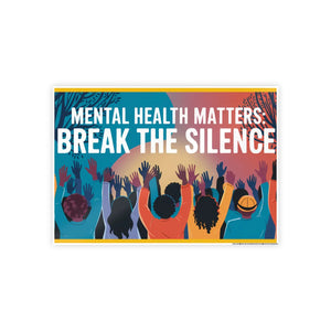 Mental Health Gloss – 185 Gsm High-gloss Poster - Dipaliz - Posters