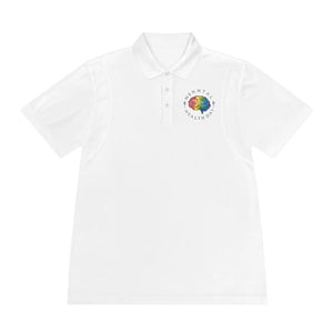 Moisture Wicking Sport Polo Shirt Mental Health Day Dipaliz - Polos