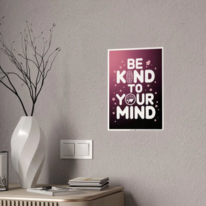 Mental Health Poster – High-gloss 185 Gsm - Dipaliz - Posters