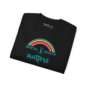 Unisex Ultra Cotton Tee Mental Health Matters Statement - Dipaliz - T-shirts