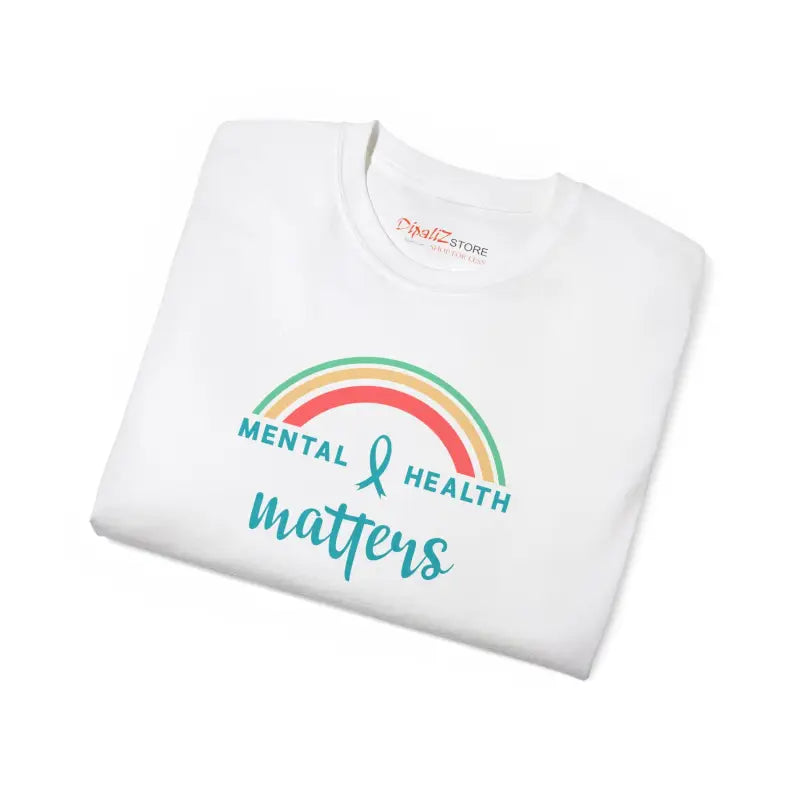 Unisex Ultra Cotton Tee: Show your Mental Health Matters - T-shirt