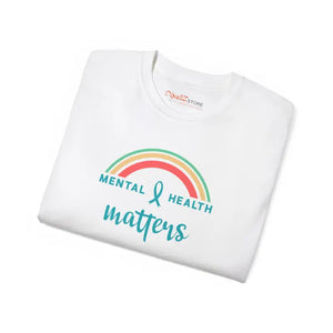 Unisex Ultra Cotton Tee Mental Health Matters Statement - Dipaliz - T-shirts