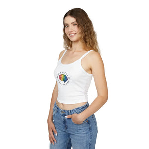 Fitted Spaghetti Strap Tank - Airlume Cotton - Dipaliz - Tops