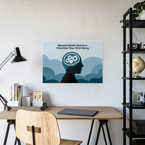 Mental Health Sanctuary – High-gloss Poster Paper - Dipaliz - Posters