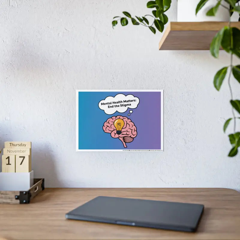 Revitalize your Space with our Mental Health Stigma-free Poster