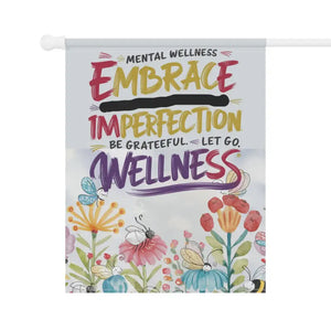 Vibrant Mental Wellness House Banner - Transform your Space - Dipaliz - Flags & Windsocks