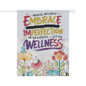 Vibrant Mental Wellness House Banner - Transform your Space - Dipaliz - Flags & Windsocks