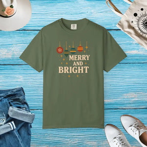 Holiday Tee Cozy Festive Vibe Unisex Apparel Soft Cotton - Dipaliz - Sage / s - T-shirts