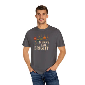 Holiday Tee Cozy Festive Vibe Unisex Apparel Soft Cotton - Dipaliz - T-shirts