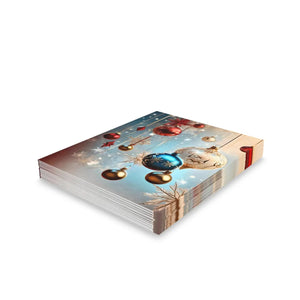 Chic Christmas Greeting Cards - Festive Glamour - Dipaliz - & Note