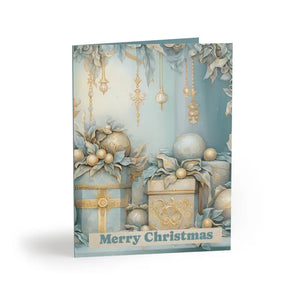 Merry Christmas Greeting Cards with Size-matching White Envelopes - 16 Pcs / Matte / 4.25” x 5.5”