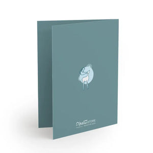 Merry Christmas Greeting Cards with Size-matching White Envelopes