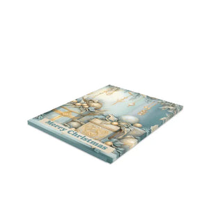 Merry Christmas Greeting Cards with Size-matching White Envelopes