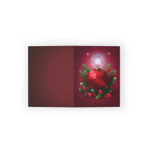 Paper Products - Merry Christmas Greeting Cards with Matching White Envelopes - Dipaliz