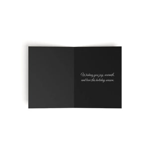 Festive Reindeer Greeting Cards - Christmas Cardstock - Dipaliz