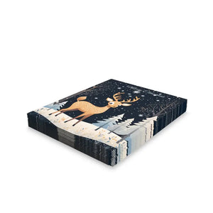 Merry Christmas Reindeer Greeting Cards with Envelopes - Dipaliz