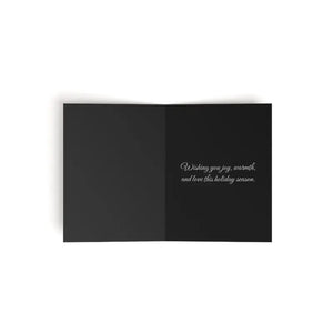 Merry Christmas Reindeer Greeting Cards with Envelopes - Dipaliz