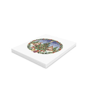 Chic Christmas Tree Greeting Cards - Festive Holiday - Dipaliz - Ornaments