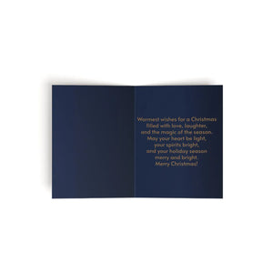 Christmas Tree Greeting Cards – Recycled Holiday - Dipaliz - & Note
