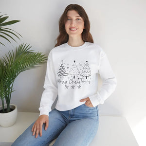 Festive Heavy Blend Crewneck Sweatshirt - Christmas - Dipaliz - Sweatshirts