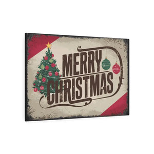 Vintage Merry Christmas Metal Art Sign Nostalgic Holiday Decor Dipaliz - Novelty Signs