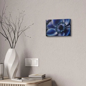 Blue Anemone Canvas Art Semi Glossy Finish - Dipaliz - Posters Prints & Visual Artwork