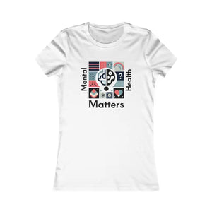 Mental Health Matters Tee - Empowering Comfort - Dipaliz - s / White - T-shirts