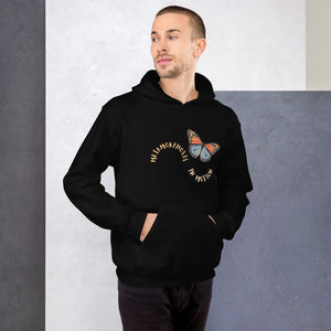 Stylish Butterfly Unisex Hoodie - Cloud Soft Cotton - Dipaliz - Hoodies
