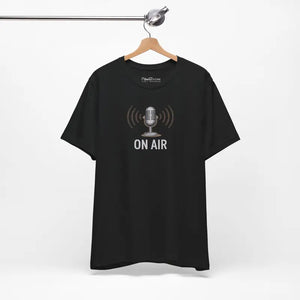 Unisex Jersey Short Sleeve on Air Podcast Tee - Dipaliz - T-shirts