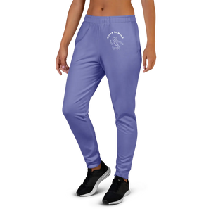 Miles in Mind Women’s Periwinkle Jogger Pants | Slim Fit Athletic Track Joggers - s