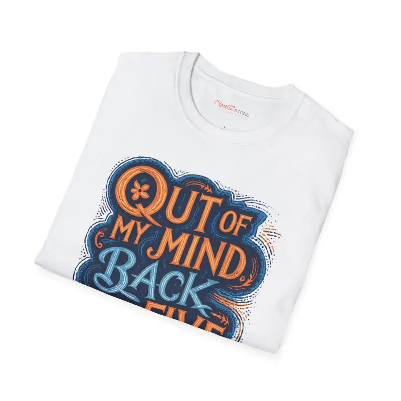 Mind Tee: Funny Unisex T-shirt - Cozy Heather Delight - T-shirt