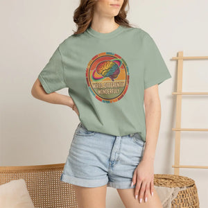Mindfully Different T-shirt, ?Wired & Wonderfully’ Retro Brain Graphic Tee - T-shirts - m