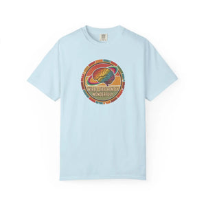 Mindfully Different T-shirt, ?Wired & Wonderfully’ Retro Brain Graphic Tee - T-shirts - m