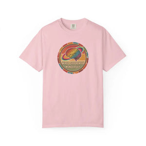 Mindfully Different T-shirt, ?Wired & Wonderfully’ Retro Brain Graphic Tee - T-shirts - m