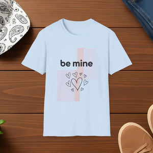 T-shirt - Heart Tee Day Cute Graphic Valentine Shirt - Dipaliz Light Blue / s
