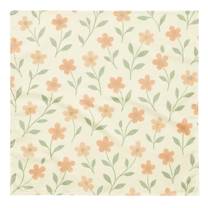 All-over Print Bandana Minimalist Florals Recycled Polyester Dipaliz - Bandanas & Headties