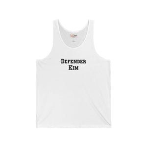 Minimalist Personalized ?[position] [last Name]’ Text Tank Top, Unisex Casual Jersey - Tops