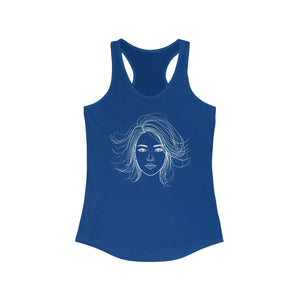 Slim Sketch Racerback Tank - Turn Heads Style - Dipaliz - Tops