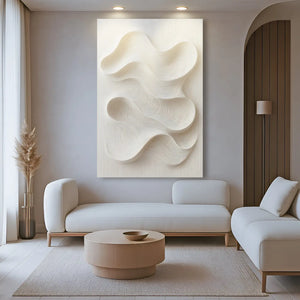 Minimalist Waves Wall Art – Eco Friendly Canvas - Dipaliz - Paintings