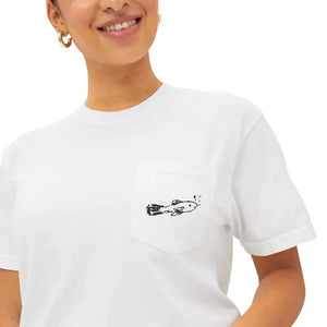 Hand-drawn Fish with Bubbles Tee for Lovers - Dipaliz - T-shirts