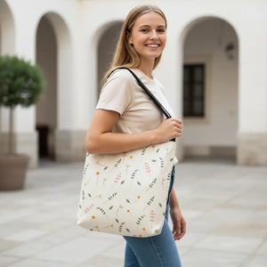 Minimalistic Leaf Adjustable Tote Bag - Everyday Style - Dipaliz - Bags