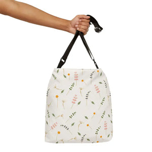 Bags - Leaf Adjustable Tote Bag - Minimalistic Style - Dipaliz