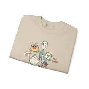 Cute Menace Sweatshirt - Pastel Doodle Unisex Crewneck - Dipaliz - Sweatshirts